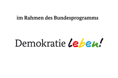 Logo Bundesprogramm Demokratie leben!